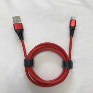 TPE Snel opladen Ronde aluminium behuizing Flexibele buigende USB-gegevenskabel voor micro-USB, Type C, iPhone-bliksemlading en synchronisatie